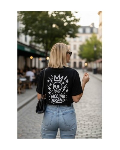 CAMISETA UNISEX ROYAL SKULL NOC THE BRAND