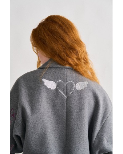 ABRIGO GREY STUDIO ANABEL LEE