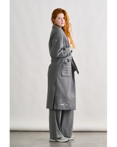 ABRIGO GREY STUDIO ANABEL LEE