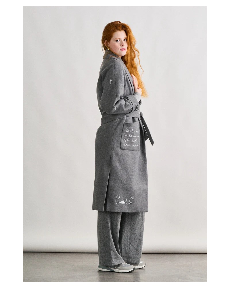 ABRIGO GREY STUDIO ANABEL LEE