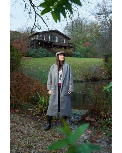 ABRIGO GREY STUDIO ANABEL LEE