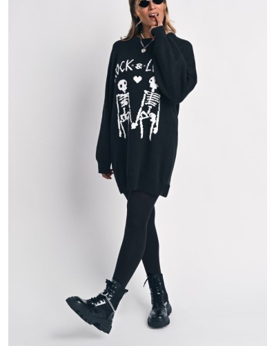 VESTIDO JERSEY PUNTO "ROCK & LOVE"