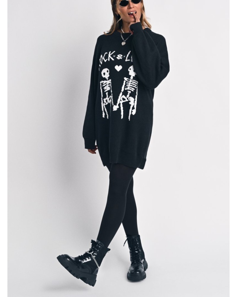 VESTIDO JERSEY PUNTO "ROCK & LOVE"