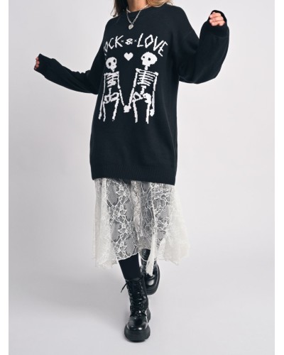 VESTIDO JERSEY PUNTO "ROCK & LOVE"