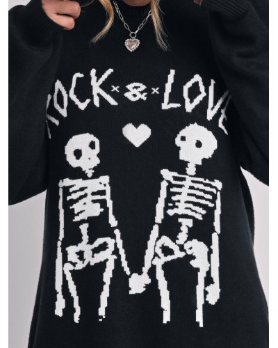 VESTIDO JERSEY PUNTO "ROCK & LOVE"