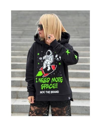 SUDADERA OVER MORE SPACE NOC THE BRAND