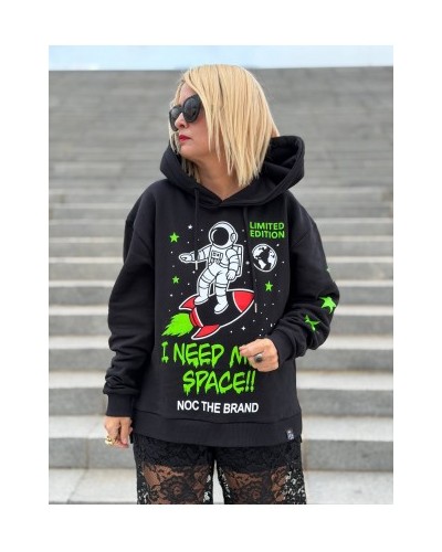 SUDADERA OVER MORE SPACE NOC THE BRAND