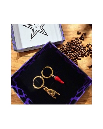 PENDIENTES DUO MINI ROCK NOC THE BRAND