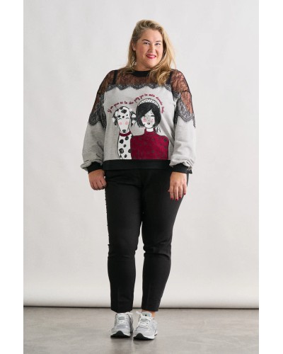 SUDADERA DÁLMATA ANABEL LEE