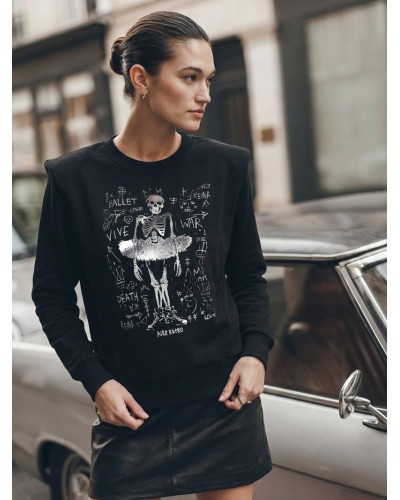 SUDADERA "BALLET" AIRE RETRO