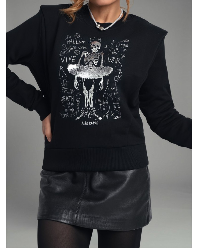 SUDADERA "BALLET" AIRE RETRO