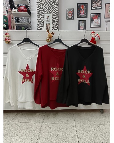 CAMISETA ROCK AND ROLL