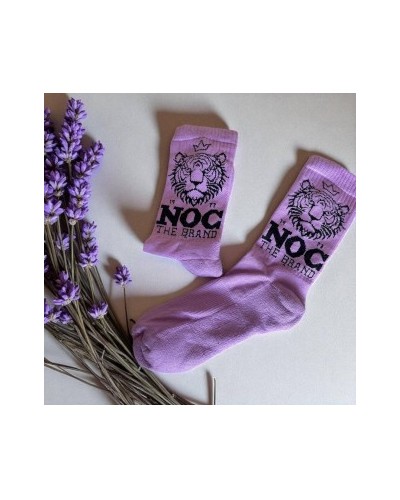 CALCETIN TIGER LILA NOC THE BRAND