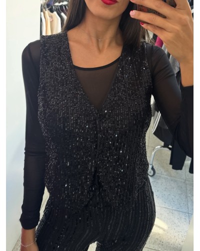 CHALECO LENTEJUELAS FIESTA