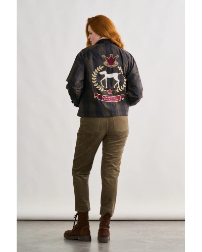 Chaqueta Glasgow Anabel Lee – Chaqueta encerada con chaleco desmontable | Pensando en Ti