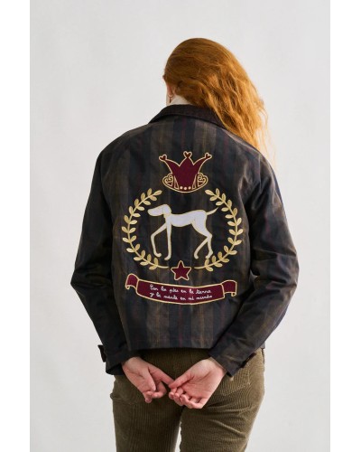 Chaqueta Glasgow Anabel Lee – Chaqueta encerada con chaleco desmontable | Pensando en Ti