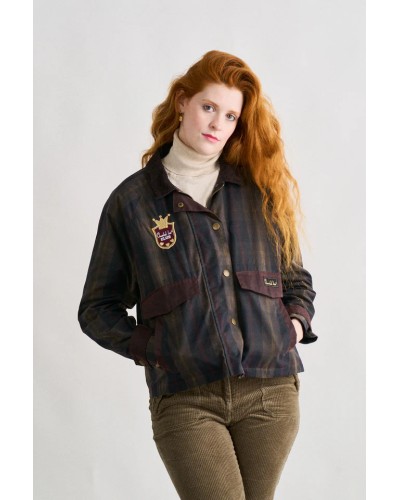 Chaqueta Glasgow Anabel Lee – Chaqueta encerada con chaleco desmontable | Pensando en Ti