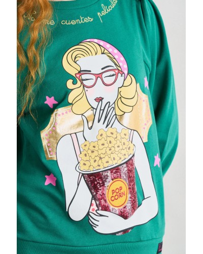 SUDADERA POPCORN ANABEL LEE
