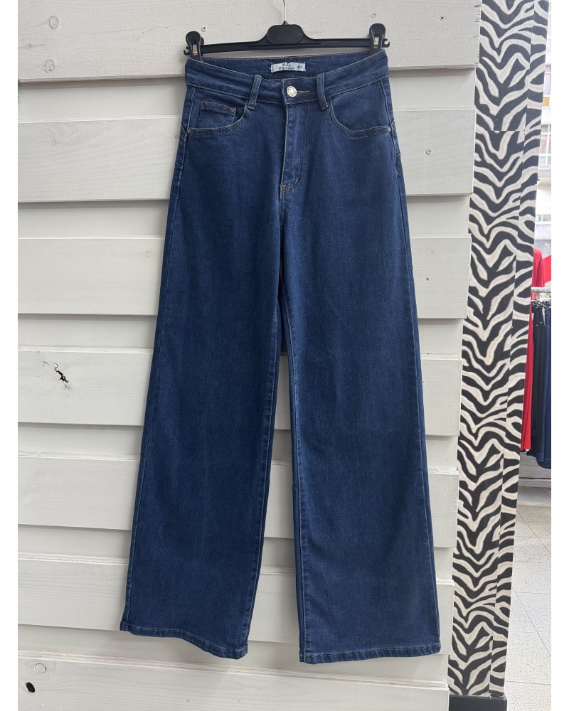 Jeans Wide Leg Push Up – Vaqueros Tiro Alto que Realzan tu Silueta | Pensando en Ti