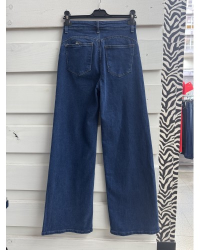 Jeans Wide Leg Push Up – Vaqueros Tiro Alto que Realzan tu Silueta | Pensando en Ti