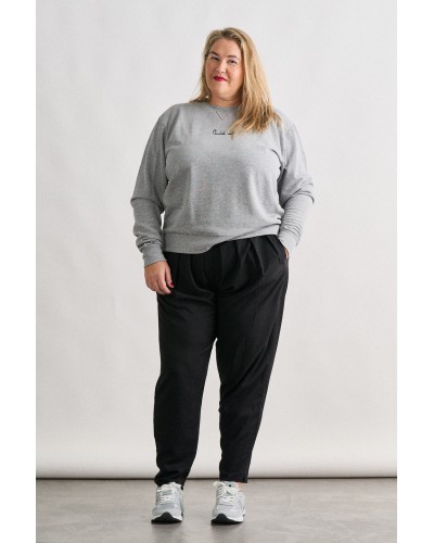 SUDADERA BÁSICA GRIS ANABEL LEE