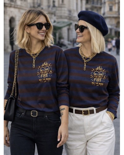 Camiseta My Love Is On Fire – NOC The Brand | Pensando en Ti Shop