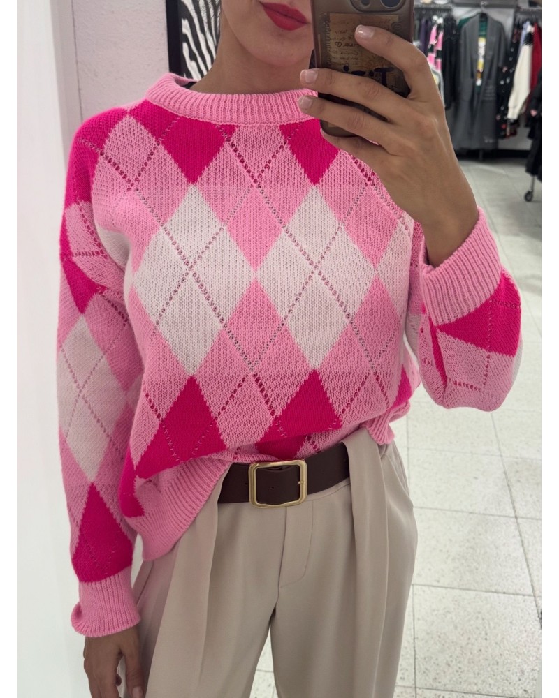 Jersey Sara Rombos – Estilo Trendy & Cómodo | Pensando en Ti Shop