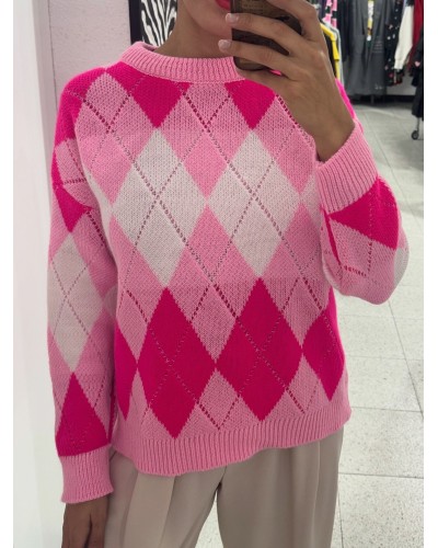 Jersey Sara Rombos – Estilo Trendy & Cómodo | Pensando en Ti Shop