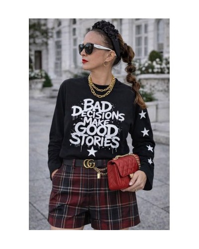 CAMISETA BAD DECISIONS NEGRA NOC THE BRAND
