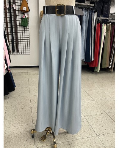 PANTALÓN FLUIDO RAYA DIPOLMÁTICA