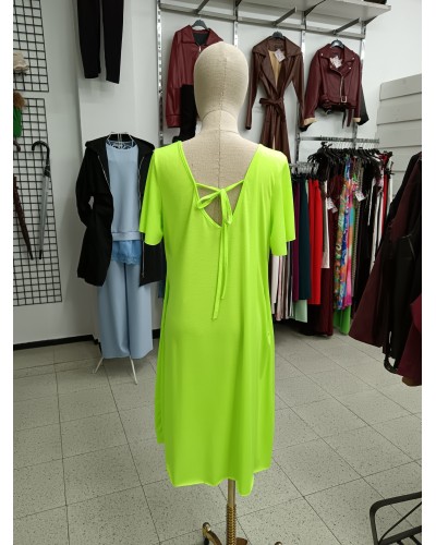 VESTIDO BOLSILLOS FLUOR