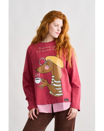 SUDADERA CAFÉ ANABEL LEE