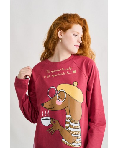 SUDADERA CAFÉ ANABEL LEE