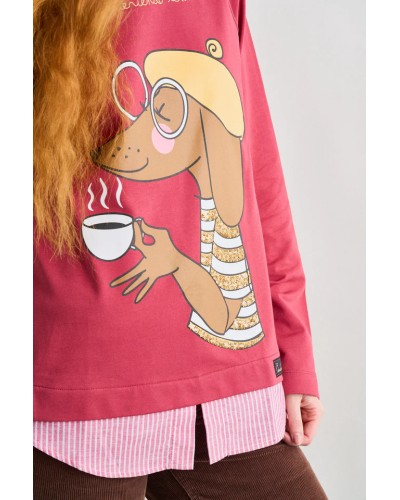 SUDADERA CAFÉ ANABEL LEE