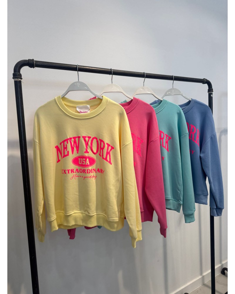 SUDADERA NEW YORK COLORES