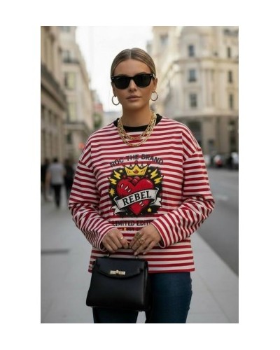 CAMISETA OVER ILD HEART NOC THE BRAND