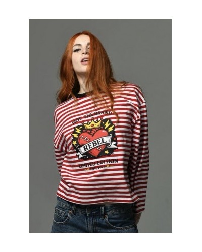 CAMISETA OVER ILD HEART NOC THE BRAND