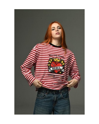 CAMISETA OVER ILD HEART NOC THE BRAND