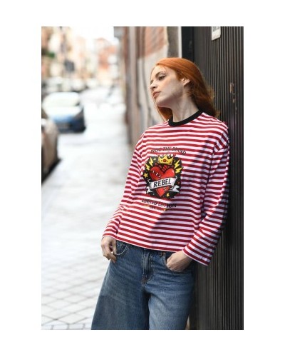 CAMISETA OVER ILD HEART NOC THE BRAND