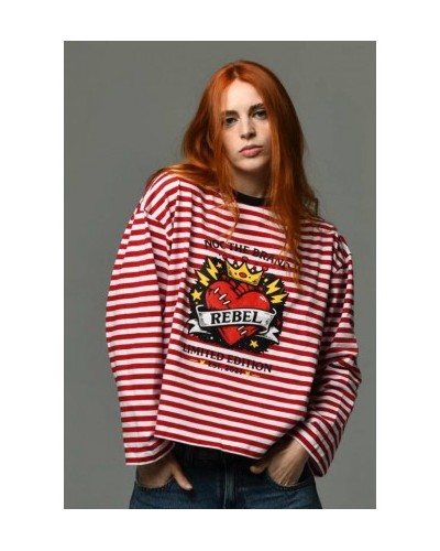 CAMISETA OVER ILD HEART NOC THE BRAND