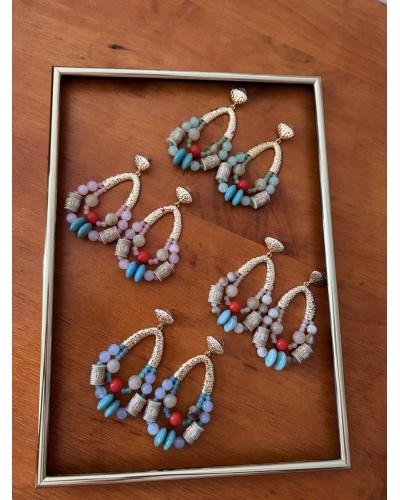 PENDIENTES AURA COLORES