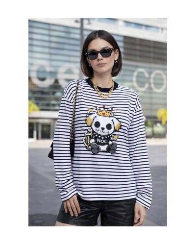 CAMISETA OVER ROYAL DOG NOC THE BRAND