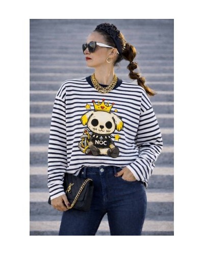 CAMISETA OVER ROYAL DOG NOC THE BRAND