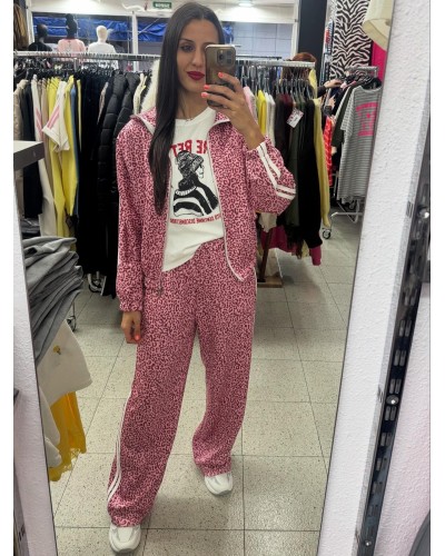 CONJUNTO INSIPIRACION ADI ANIMAL PRINT ROSA