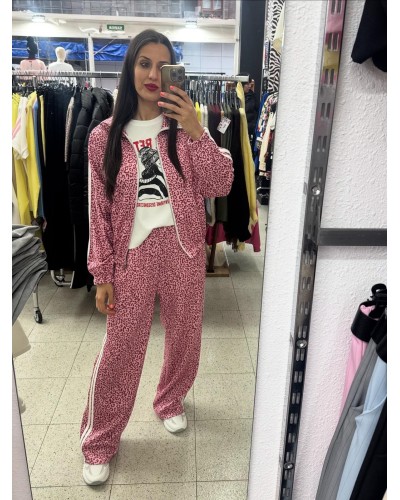 CONJUNTO INSIPIRACION ADI ANIMAL PRINT ROSA