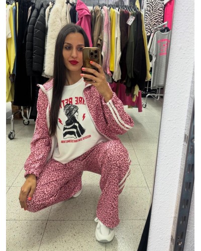 CONJUNTO INSIPIRACION ADI ANIMAL PRINT ROSA