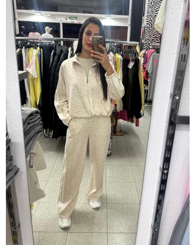 CONJUNTO INSIPIRACION ADI ANIMAL PRINT BEIGE