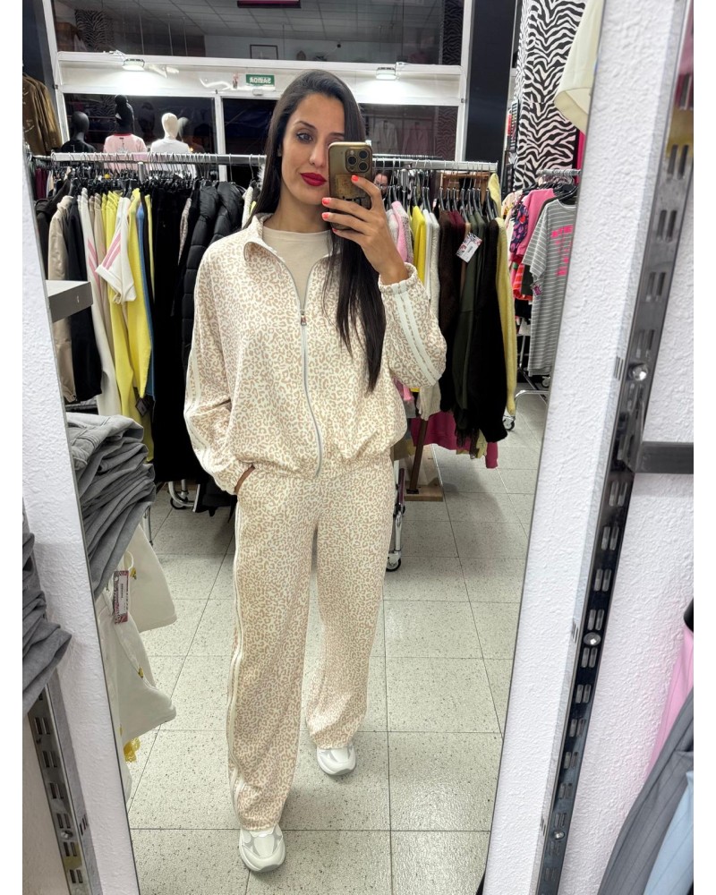 CONJUNTO INSIPIRACION ADI ANIMAL PRINT BEIGE