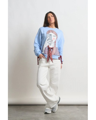 SUDADERA SELFIE ANABEL LEE