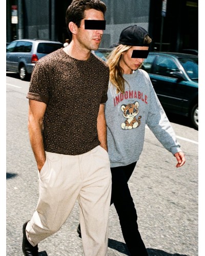 SUDADERA GRIS CUQUI AIRE RETRO